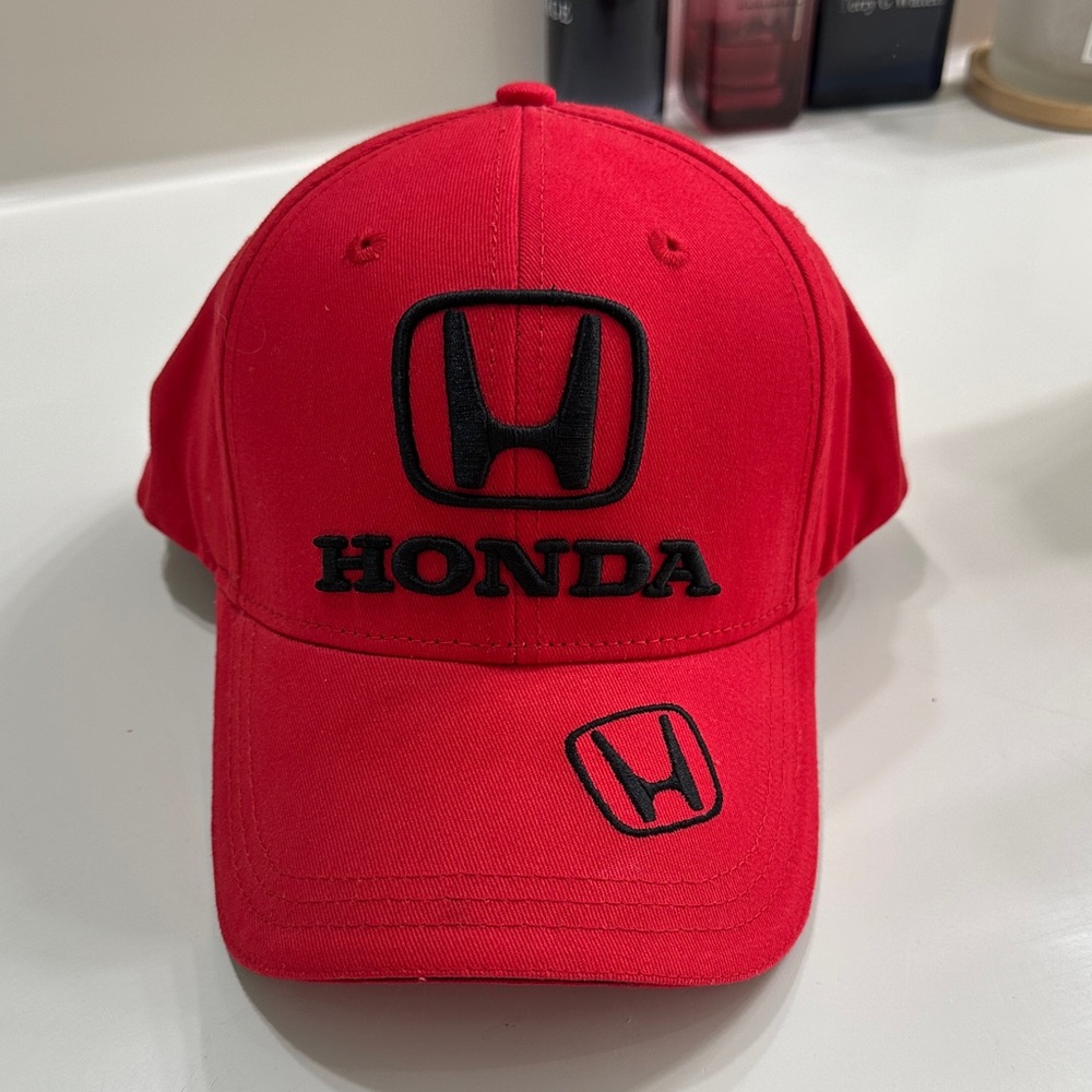 Honda Red Baseball Cap